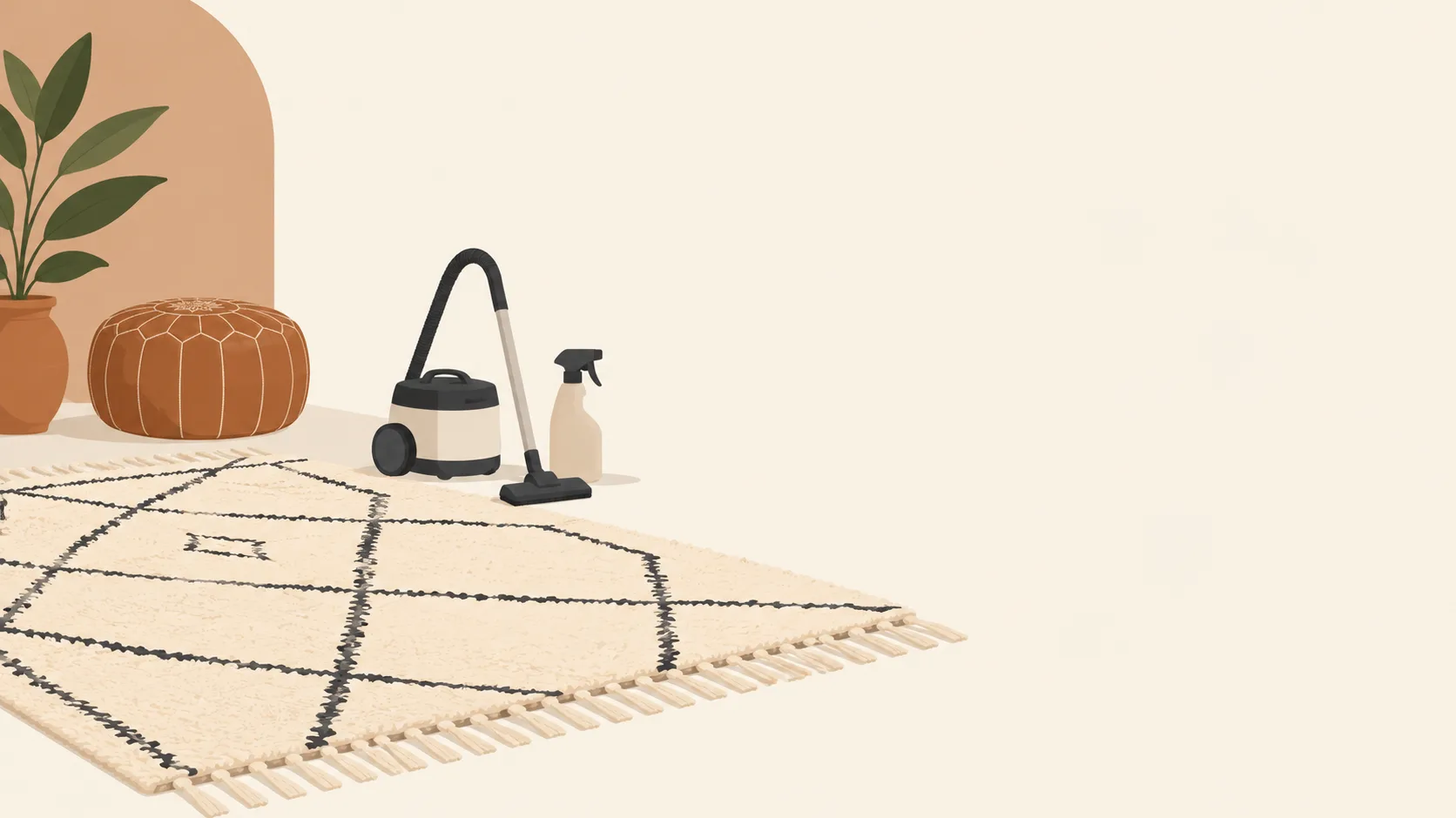 How to Care for and Clean a Handmade Moroccan Rug