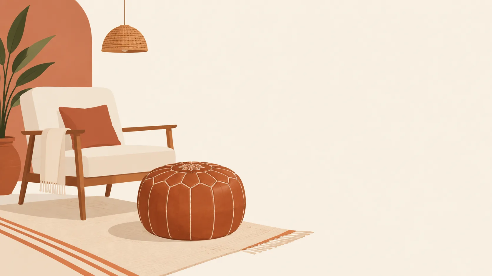How to Choose the Right Moroccan Pouf for Your Space