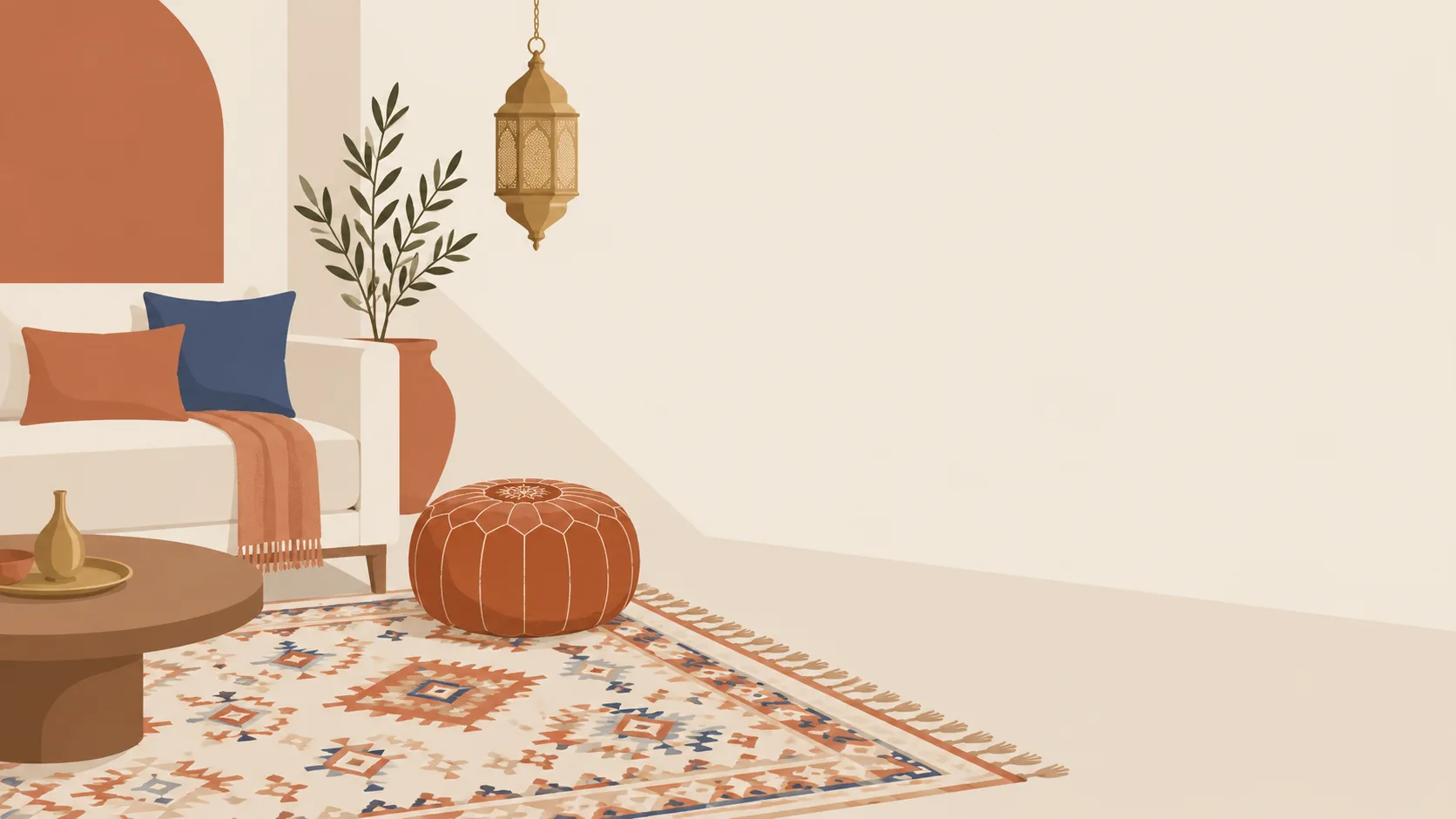 How to Mix Moroccan Decor With a Modern Minimalist Home