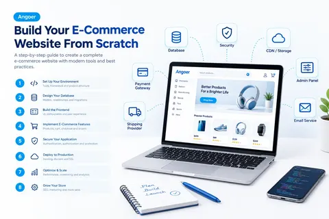 How to Build a Complete E-Commerce Website From Scratch: A Technical Guide to Architecture, Database Design, and Growth