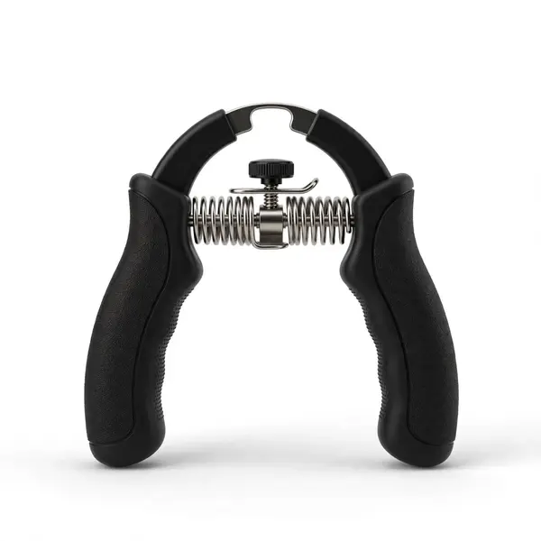 Adjustable Hand Grip Strengthener with Non-Slip Handles for Forearm and Grip Training