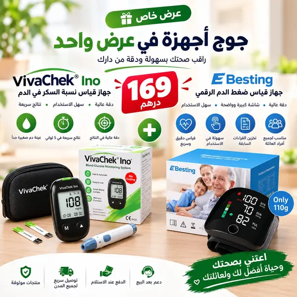 Health Monitoring Bundle: Digital Wrist Blood Pressure Monitor + VivaChek Ino Digital Blood Glucose image 6