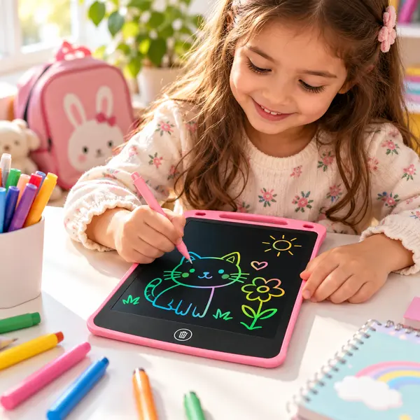 LCD Writing Tablet Digital Notepad for Kids and Adults with Erase Button