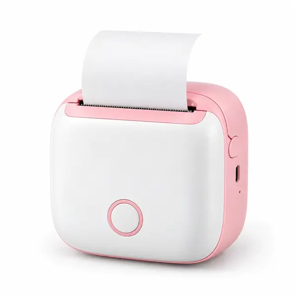 Mini Portable Thermal Printer for Phone, Labels, Photos and Notes image 1