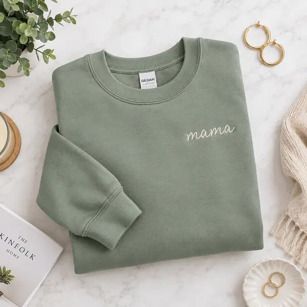Personalized Mama Sweatshirt with Kids Names