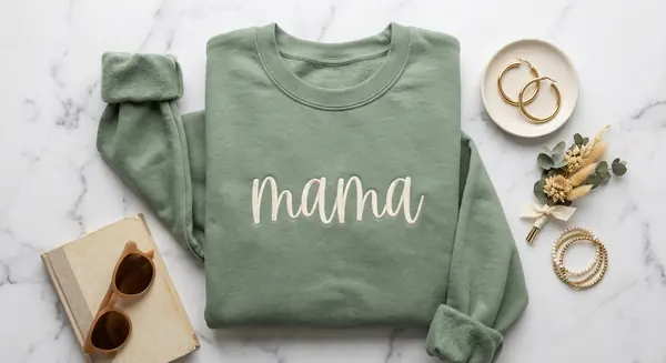 Personalized Mama Sweatshirt with Kids Names