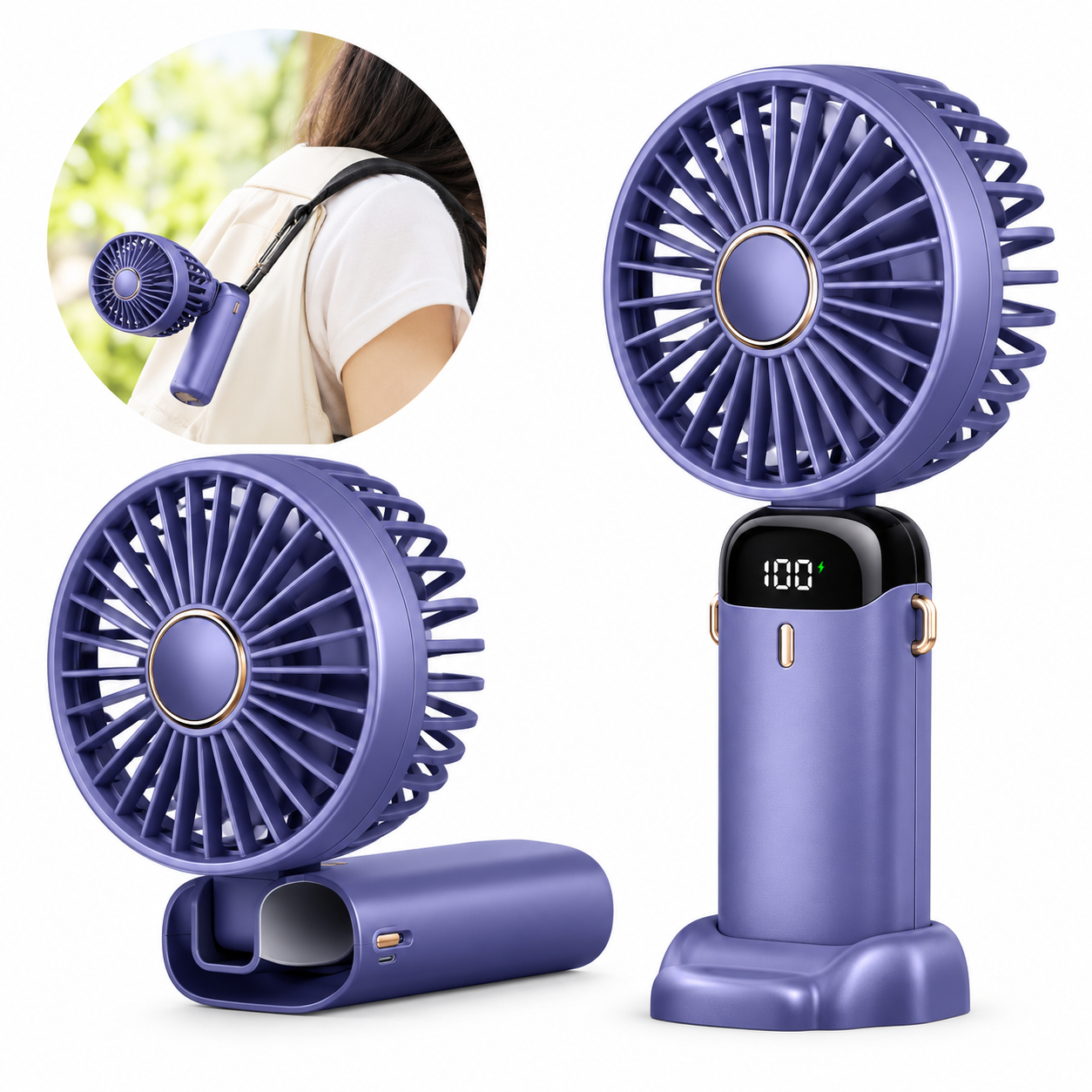 Portable Mini Handheld Fan – Compact Personal Cooling Fan
