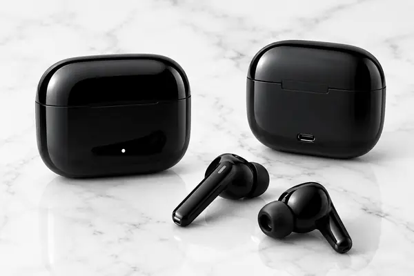 Wireless Bluetooth Earphones with Noise Cancellation & Charging Case — Image 6