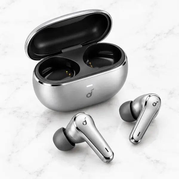 Wireless Bluetooth Earphones with Noise Cancellation & Charging Case